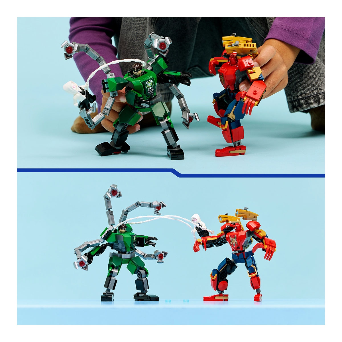 Juego de construcción Batalla de Armaduras Robóticas: Spider-Man vs. Doc Ock LEGO Super Heroes Marvel - 76338 7