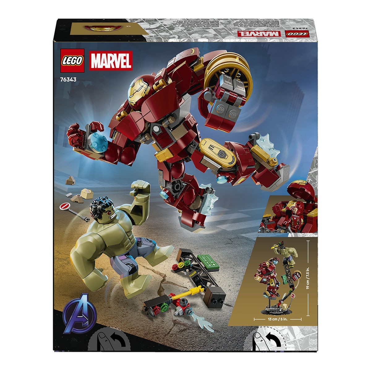 LEGO® | Marvel Batalha Épica: Hulkbuster contra Hulk 4