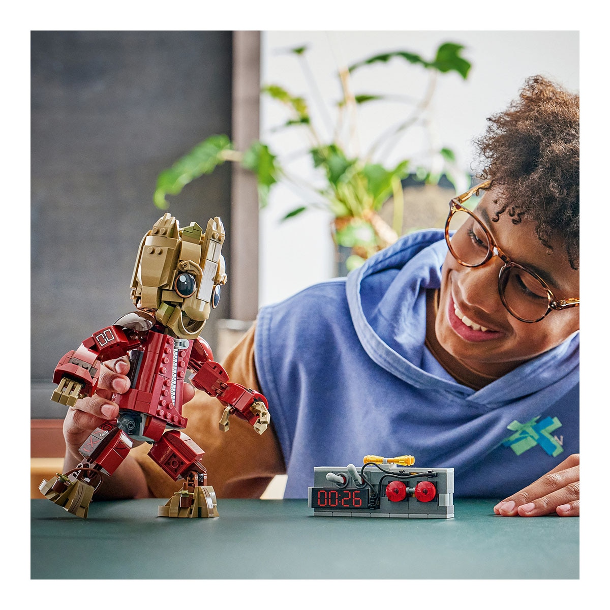 LEGO® | Marvel Groot com Macacão dos Ravager 3