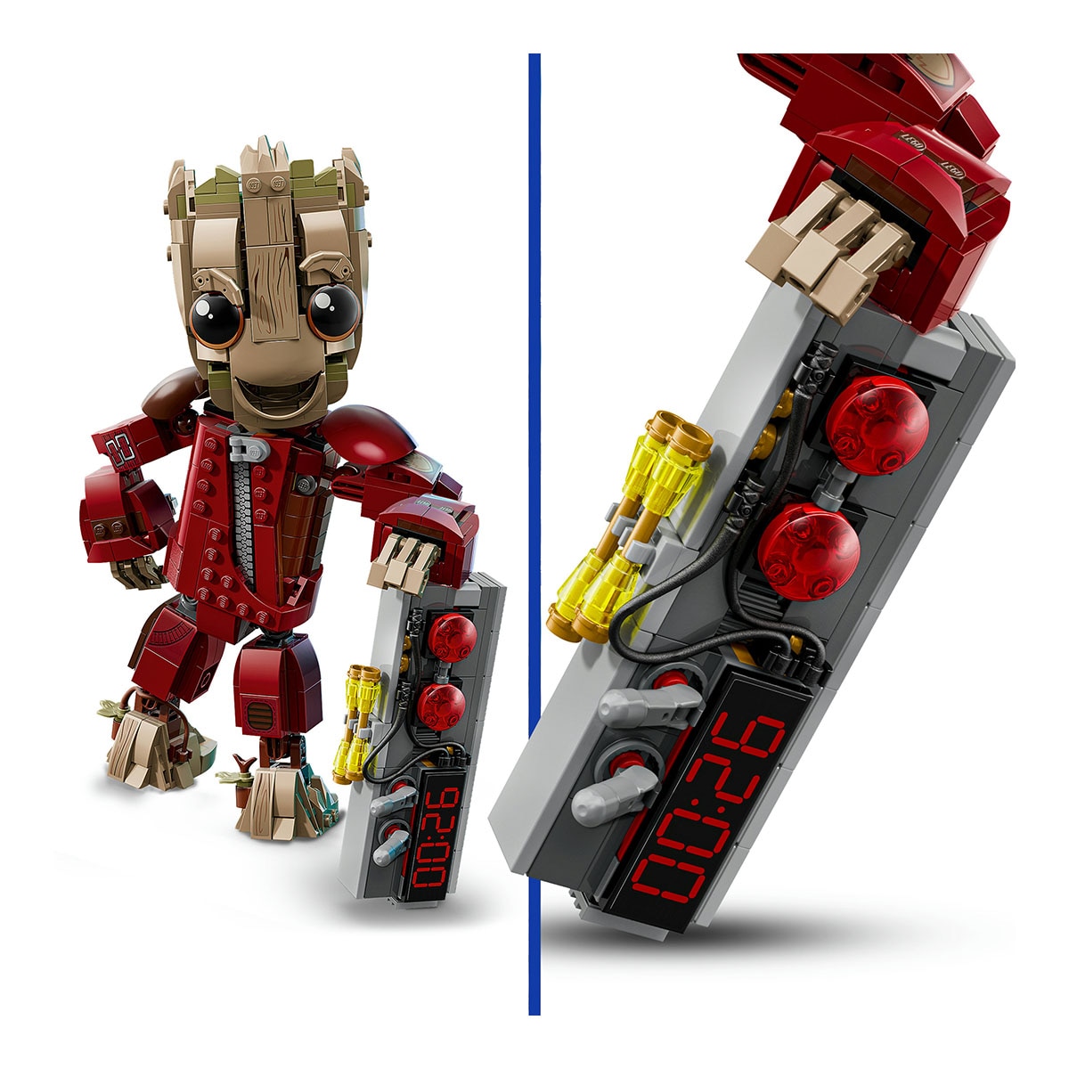 LEGO® | Marvel Groot com Macacão dos Ravager 5
