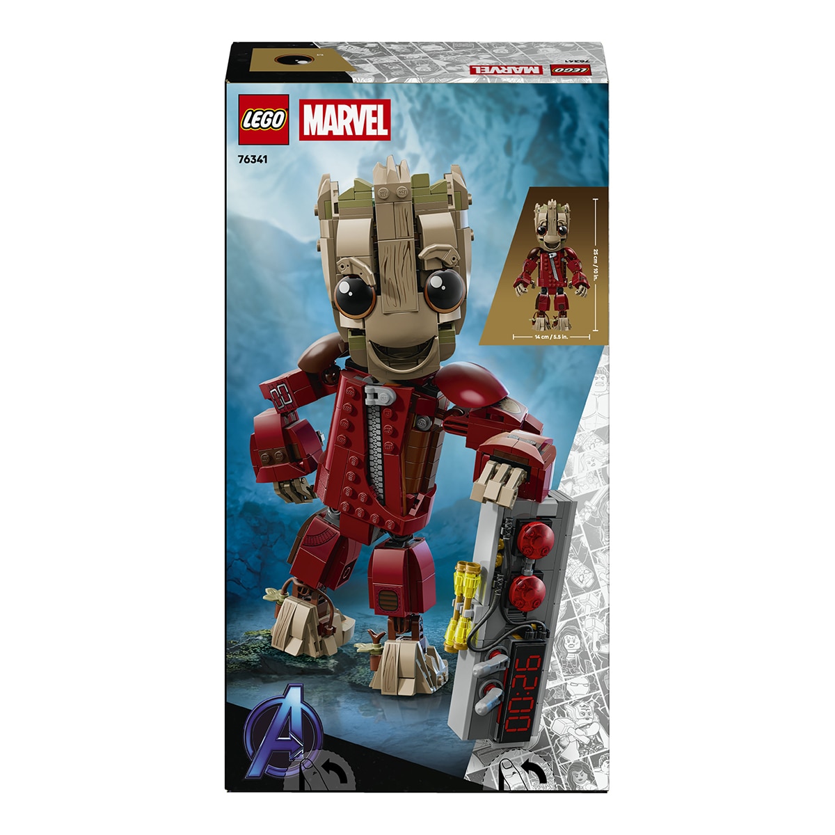 LEGO® | Marvel Groot com Macacão dos Ravager 9