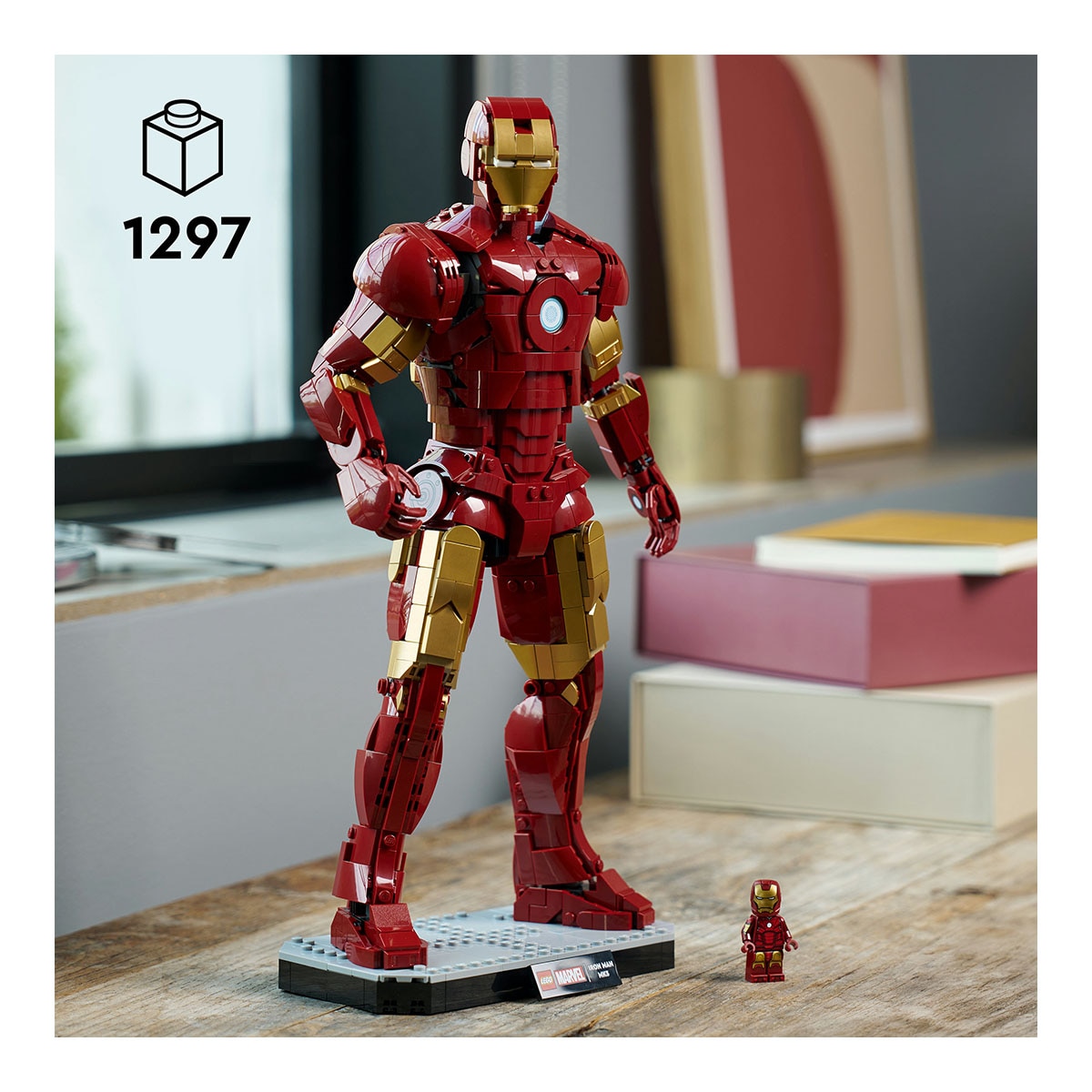 Juego de construcción Iron Man Mark 3: Edición para Coleccionistas LEGO Super Heroes Marvel - 76344 4