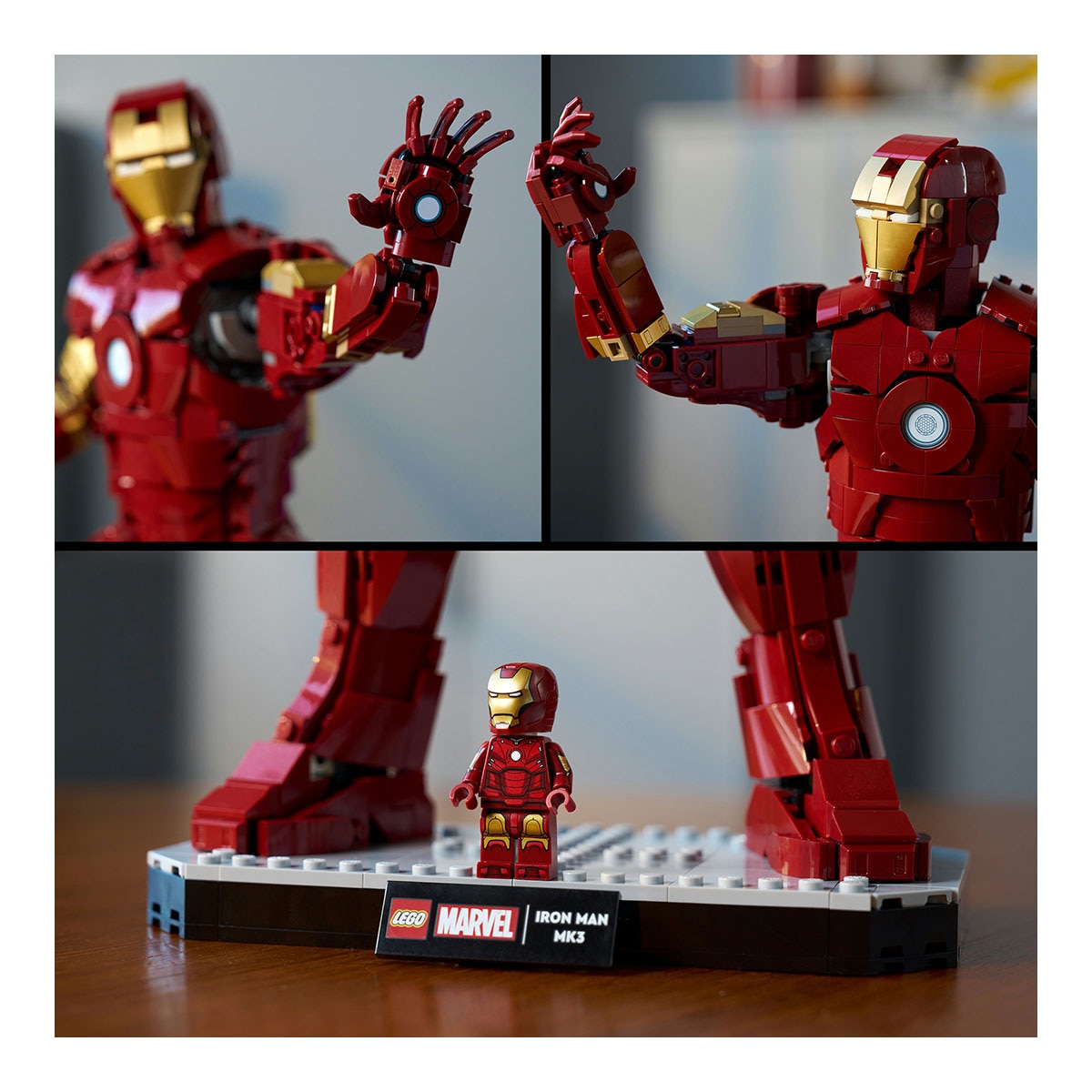 Juego de construcción Iron Man Mark 3: Edición para Coleccionistas LEGO Super Heroes Marvel - 76344 7