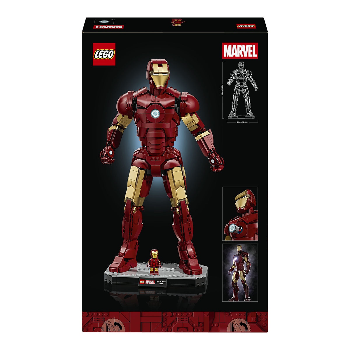 Juego de construcción Iron Man Mark 3: Edición para Coleccionistas LEGO Super Heroes Marvel - 76344 9