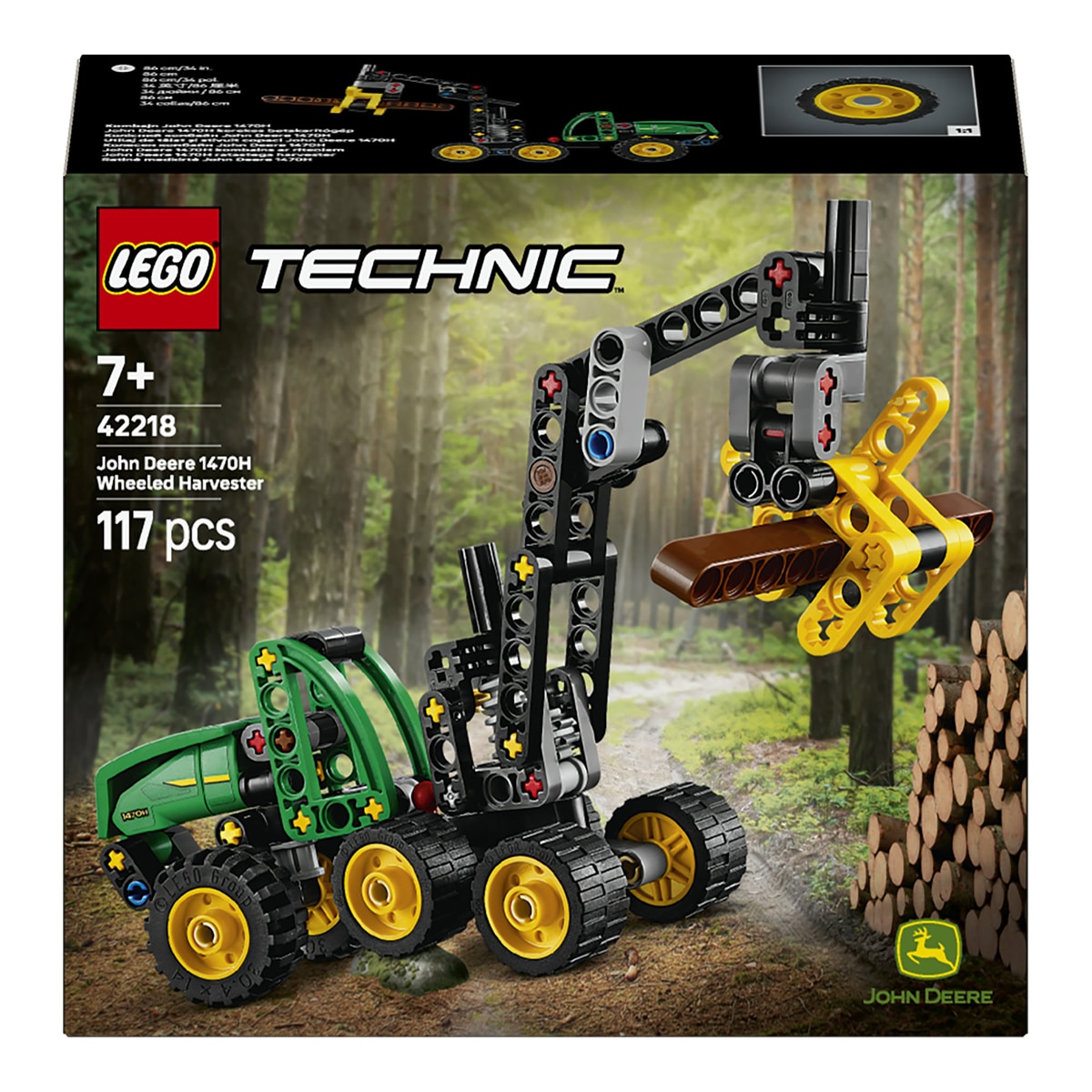 Imagem 0 de LEGO® Technic Ceifeira com Rodas John Deere 1470H