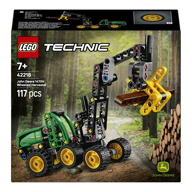 Imagen 0 de Juego de construcción Cosechadora con Ruedas John Deere 1470H LEGO Technic - 42218