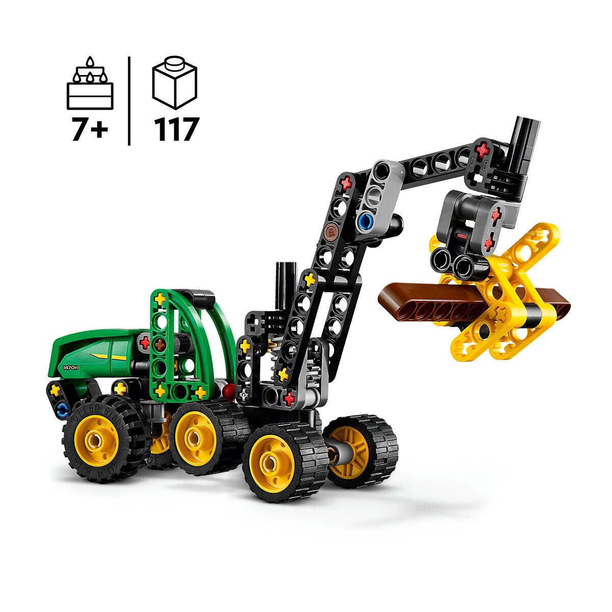 Juego de construcción Cosechadora con Ruedas John Deere 1470H LEGO Technic - 42218 4