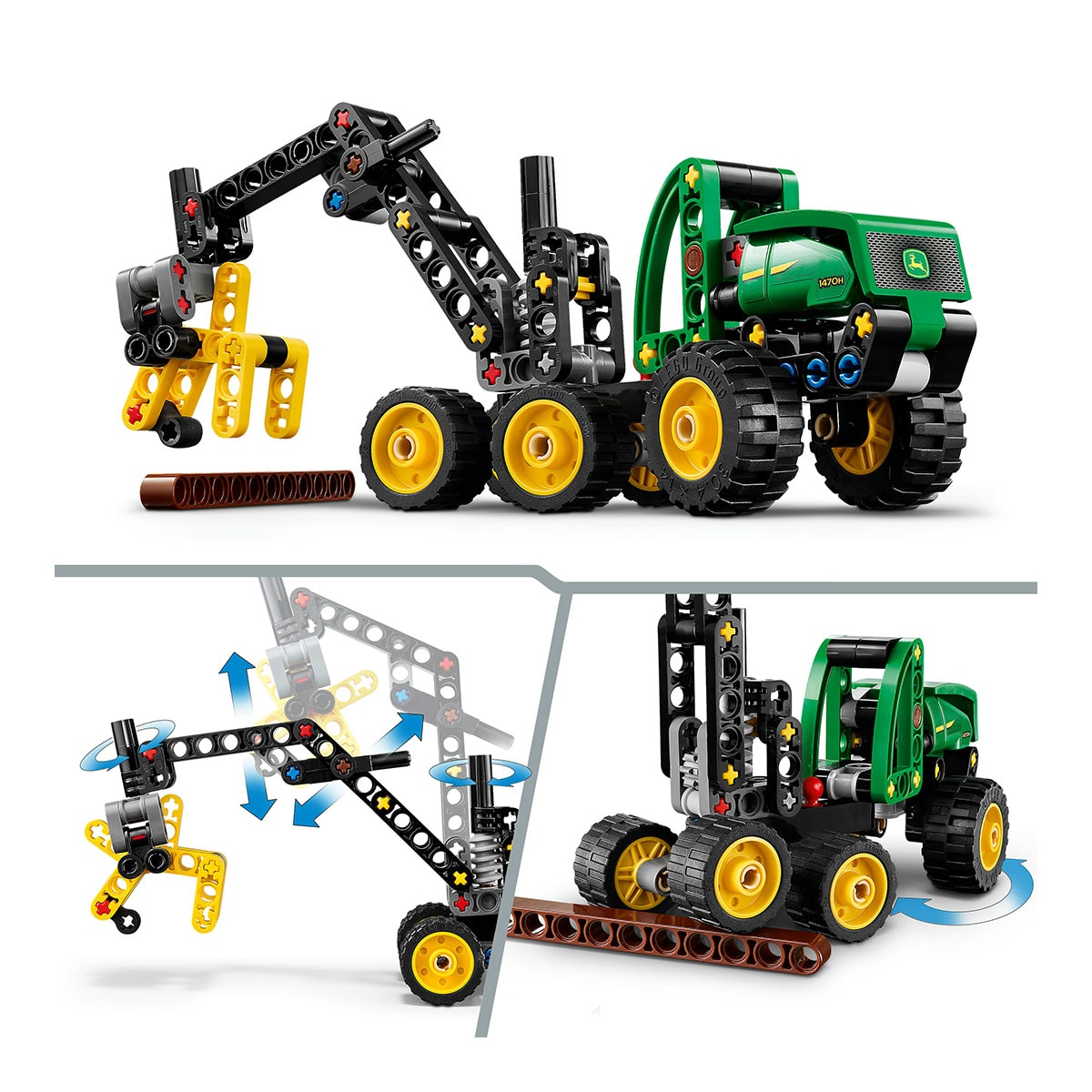 Juego de construcción Cosechadora con Ruedas John Deere 1470H LEGO Technic - 42218 6