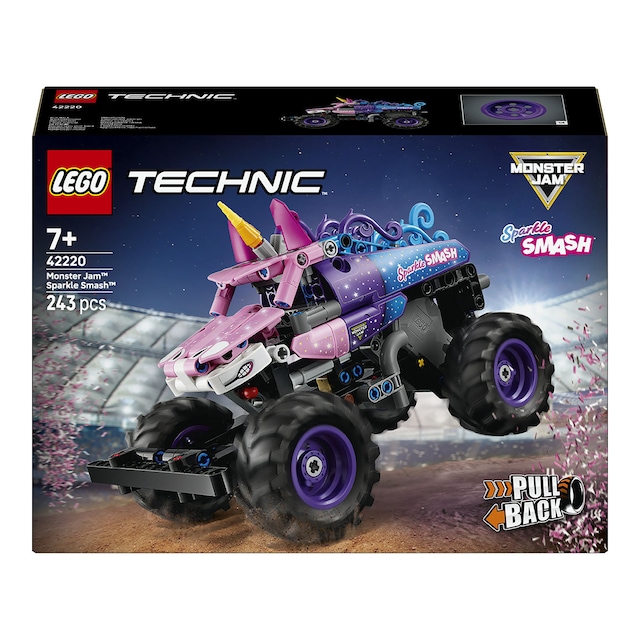 Imagen 0 de Juego de construcción Monster Jam™ Sparkle Smash™ con Motor de Carga Manual LEGO Technic - 42220