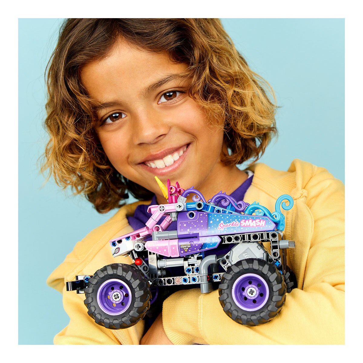 Juego de construcción Monster Jam™ Sparkle Smash™ con Motor de Carga Manual LEGO Technic - 42220 3