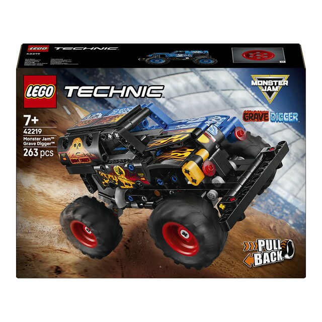 Imagen 0 de Juego de construcción Monster Jam™ Grave Digger™ Fuego y Hielo LEGO Technic - 42219