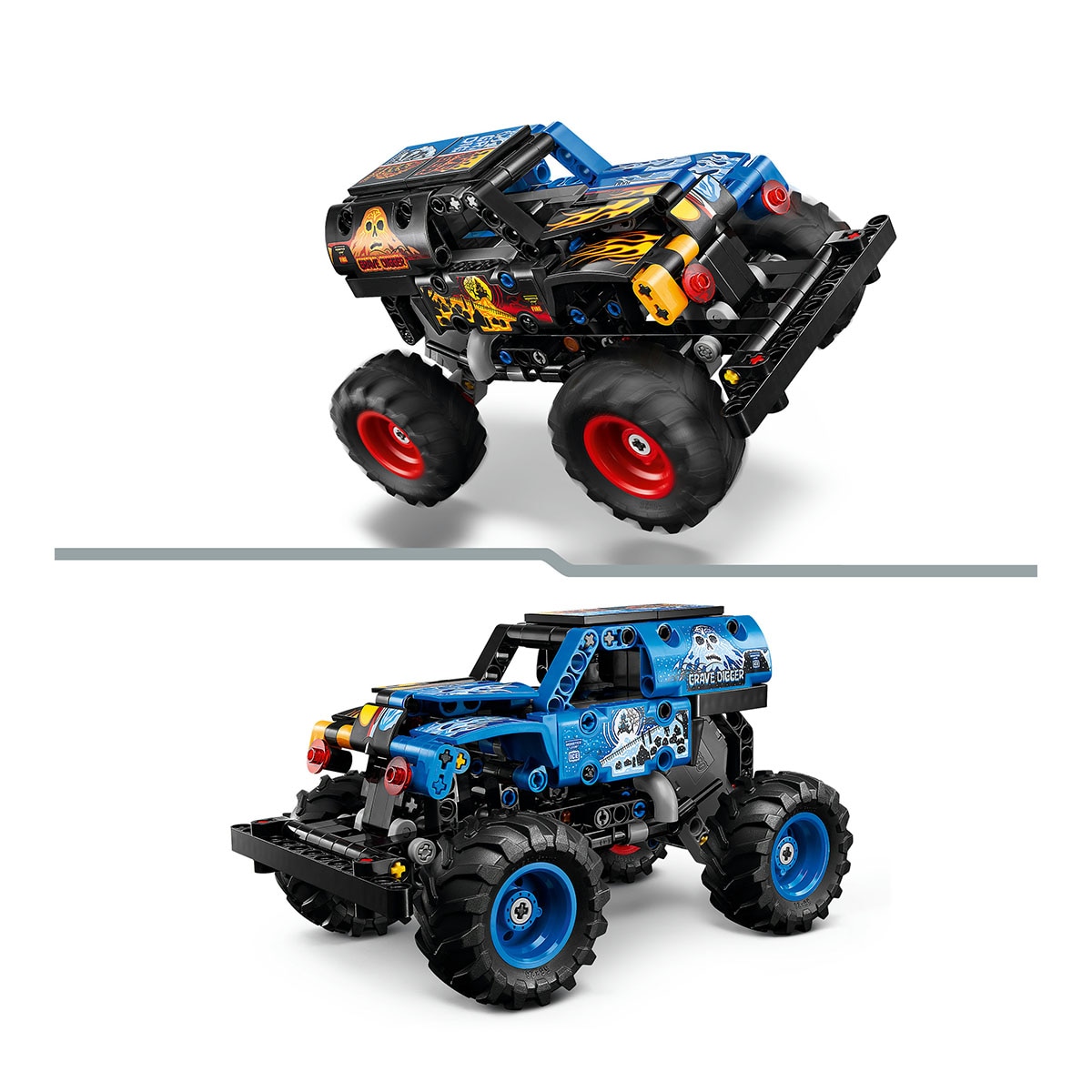 Juego de construcción Monster Jam™ Grave Digger™ Fuego y Hielo LEGO Technic - 42219 5
