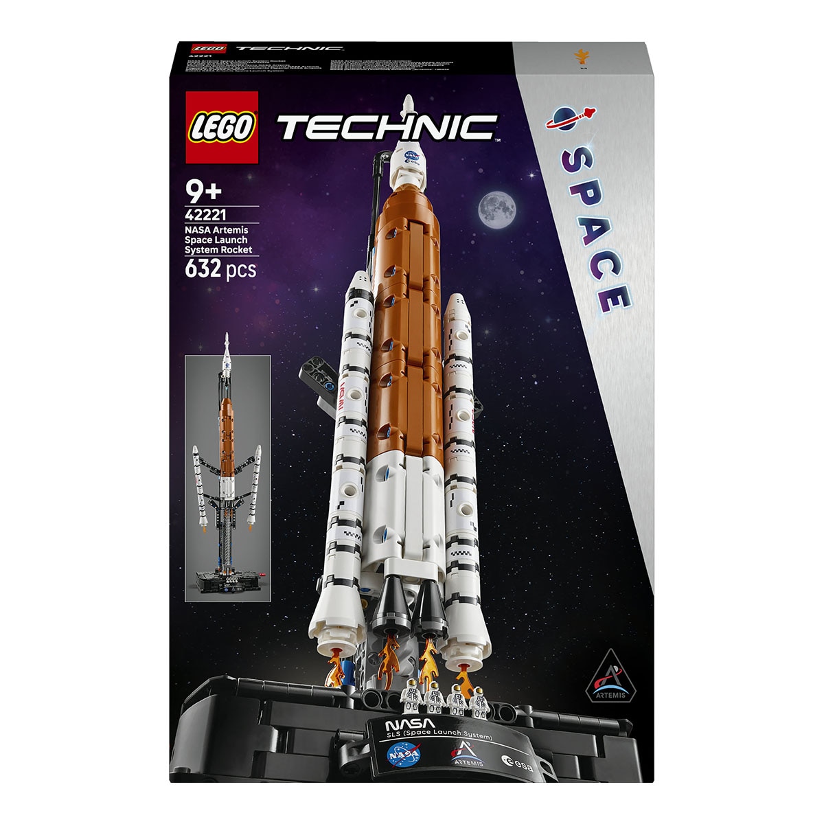 Imagem 0 de LEGO® Icons Foguetão do Sistema de Lançamento Espacial NASA Artemis