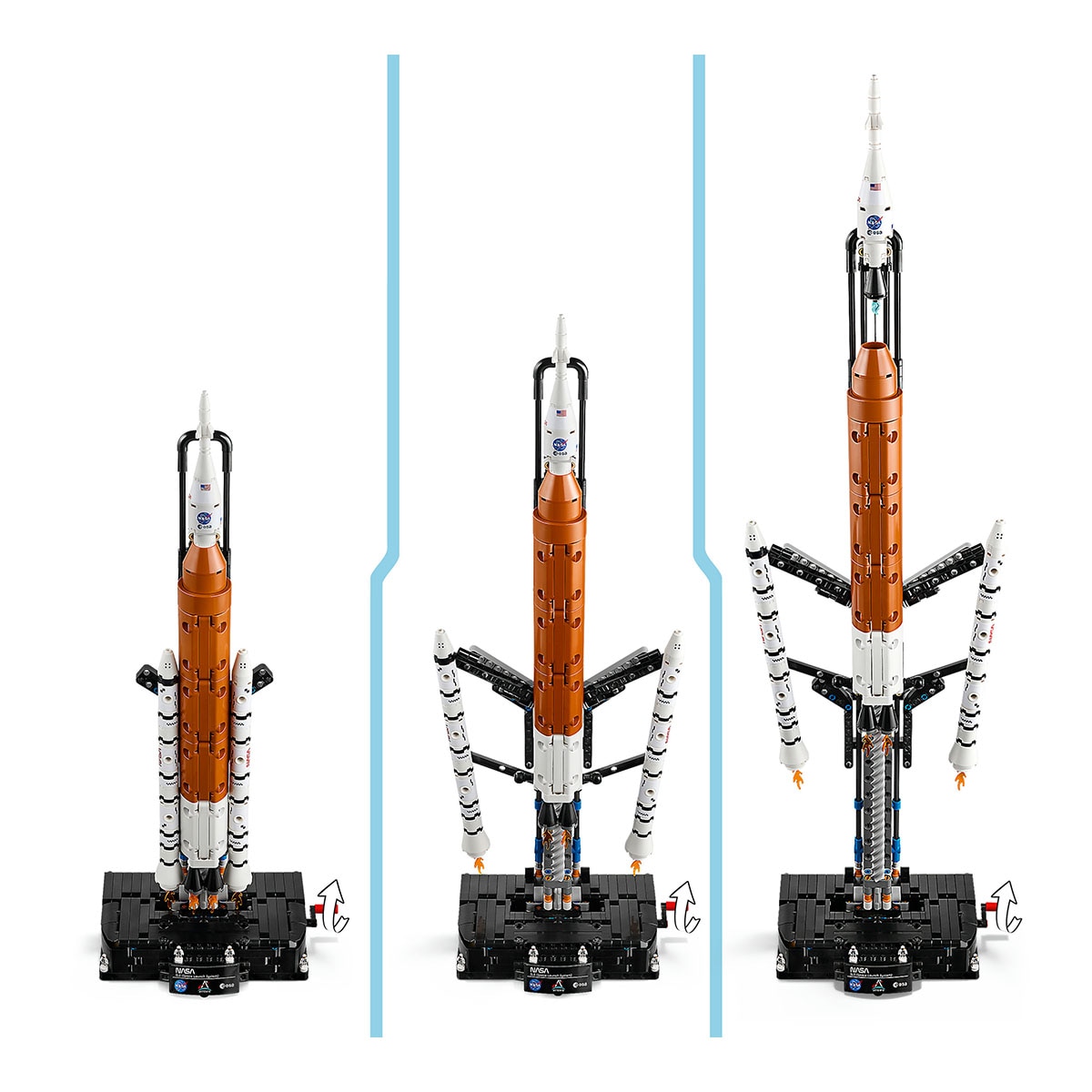 Juego de construcción Cohete del Sistema de Lanzamiento Espacial NASA Artemis LEGO Technic - 42221 5