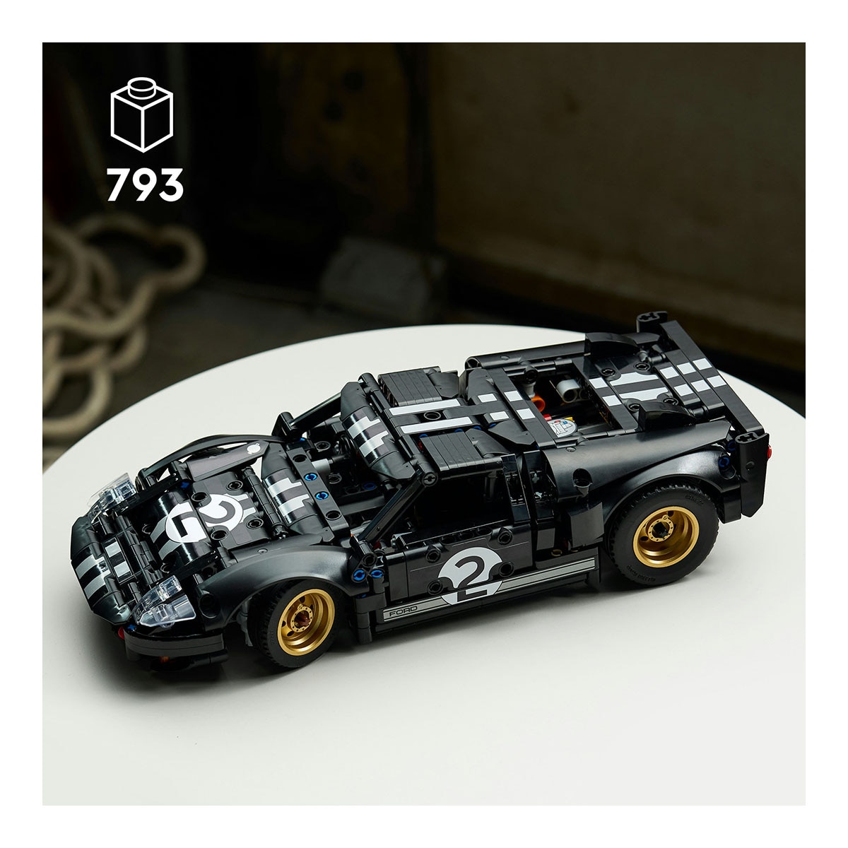 Juego de construcción Coche de Carreras Ford GT40 MKII de 1966 LEGO Technic - 42223 4