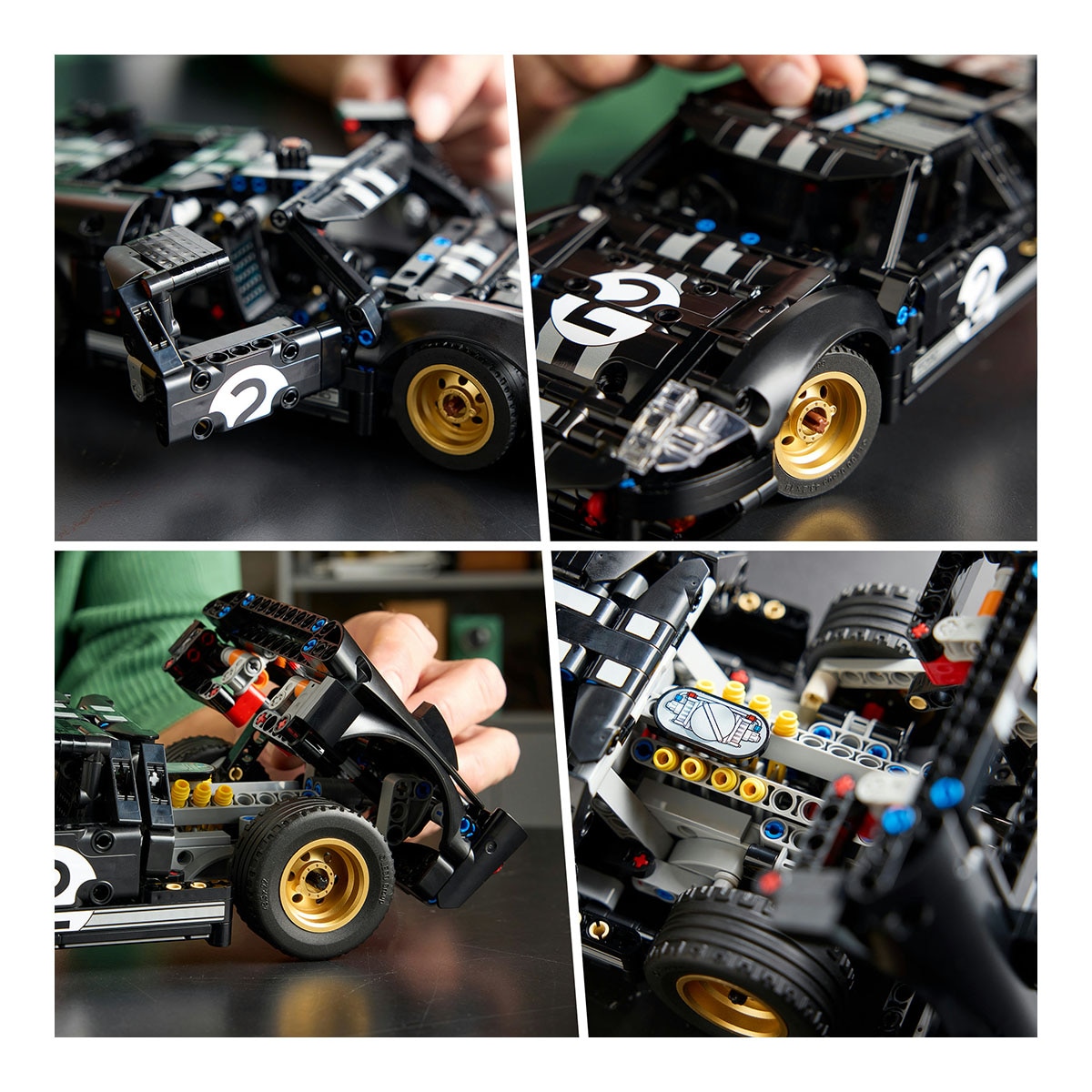 Juego de construcción Coche de Carreras Ford GT40 MKII de 1966 LEGO Technic - 42223 7