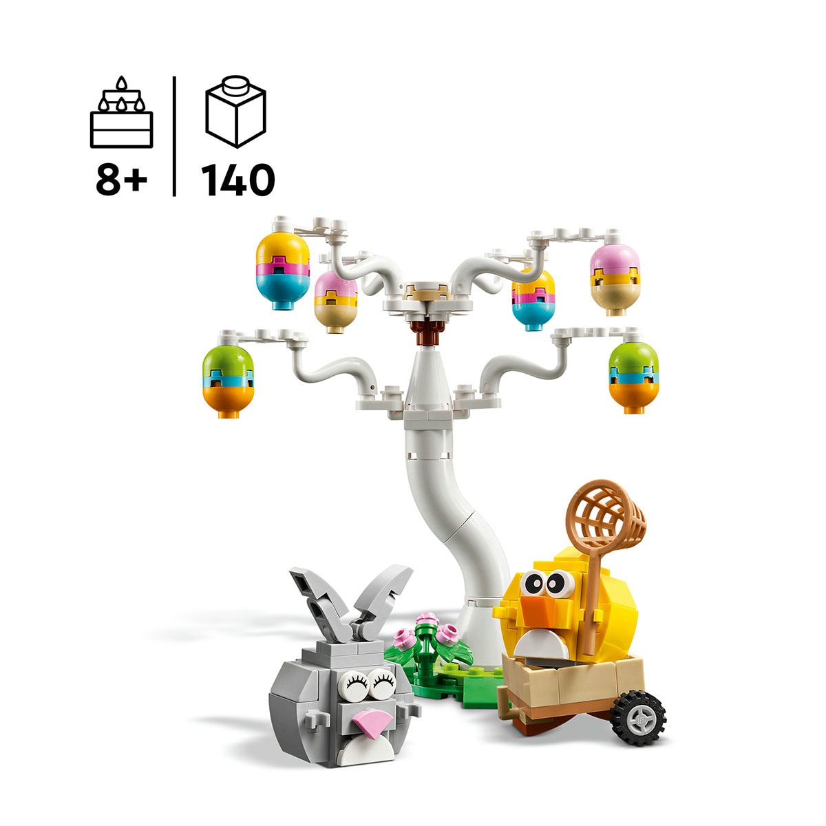 LEGO® Caça aos Ovos do Coelhinho da Páscoa e Pintainho 3