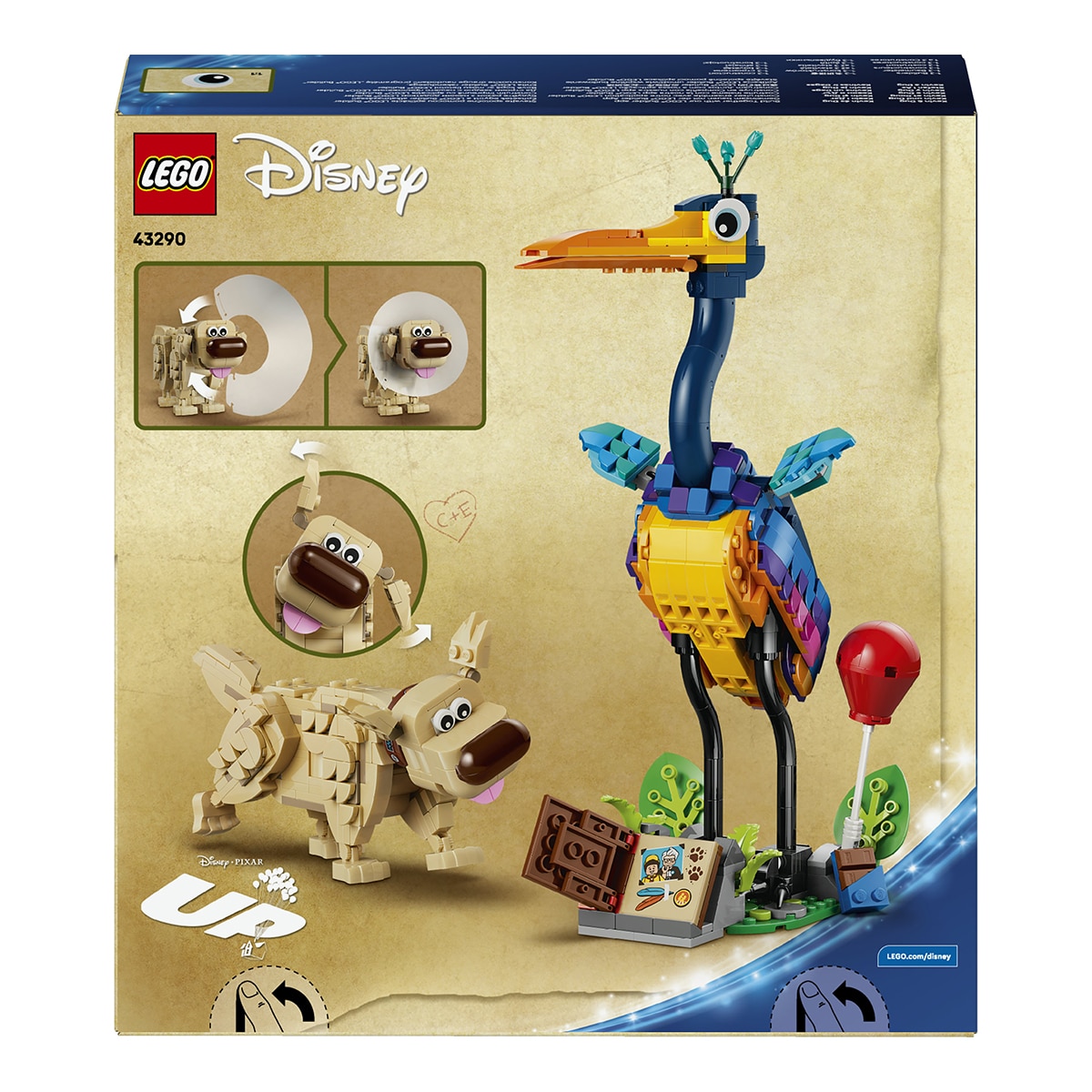 Juego de construcción Kevin y Dug LEGO Disney - 43290 7