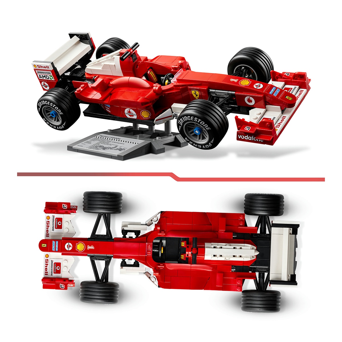 Juego de construcción Ferrari F2004 y Michael Schumacher LEGO Icons - 11375 4