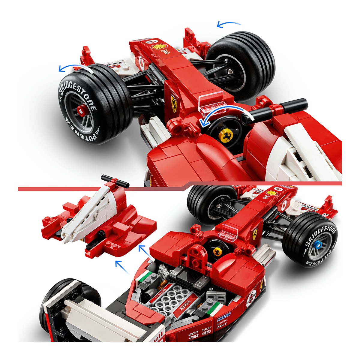 Juego de construcción Ferrari F2004 y Michael Schumacher LEGO Icons - 11375 5