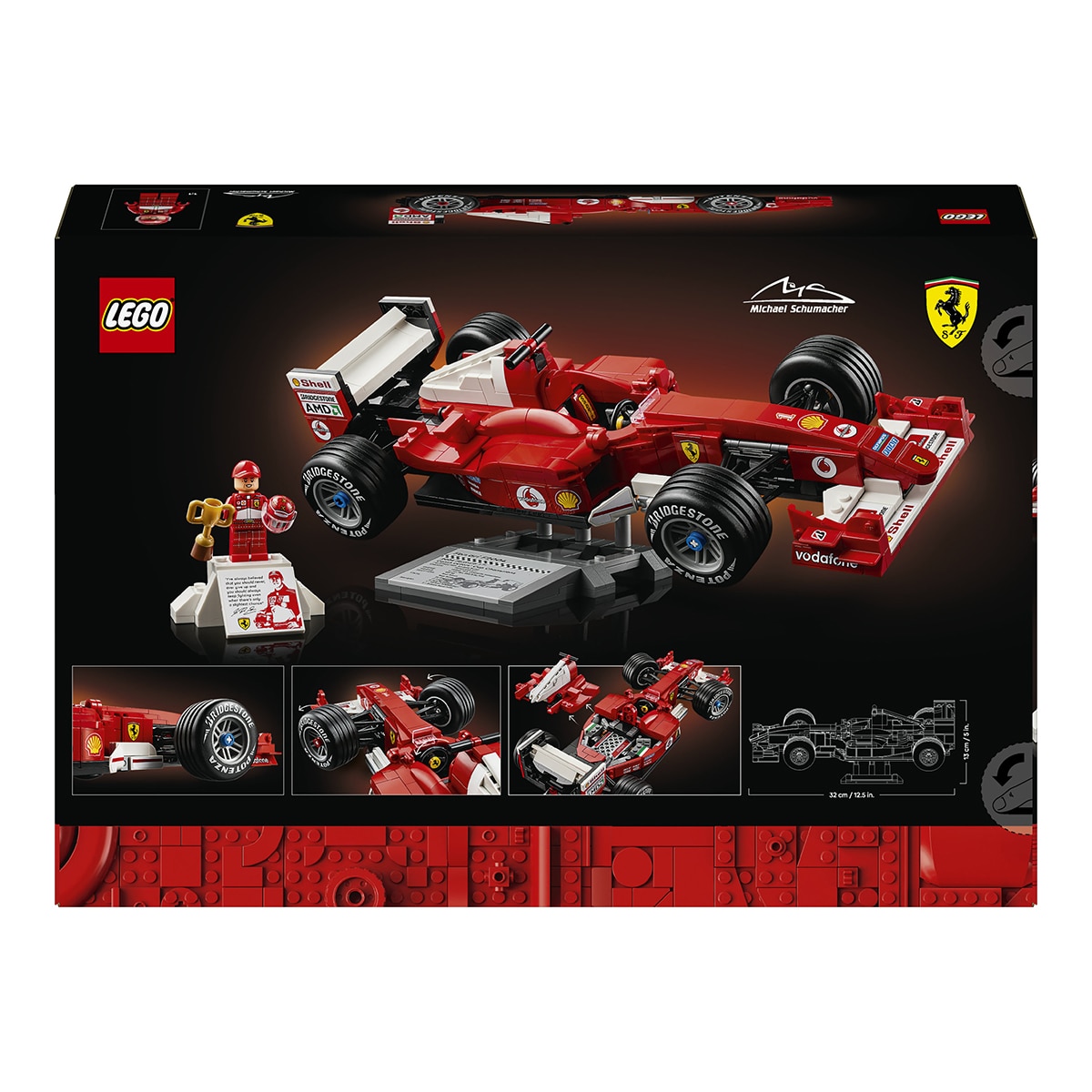 Juego de construcción Ferrari F2004 y Michael Schumacher LEGO Icons - 11375 8