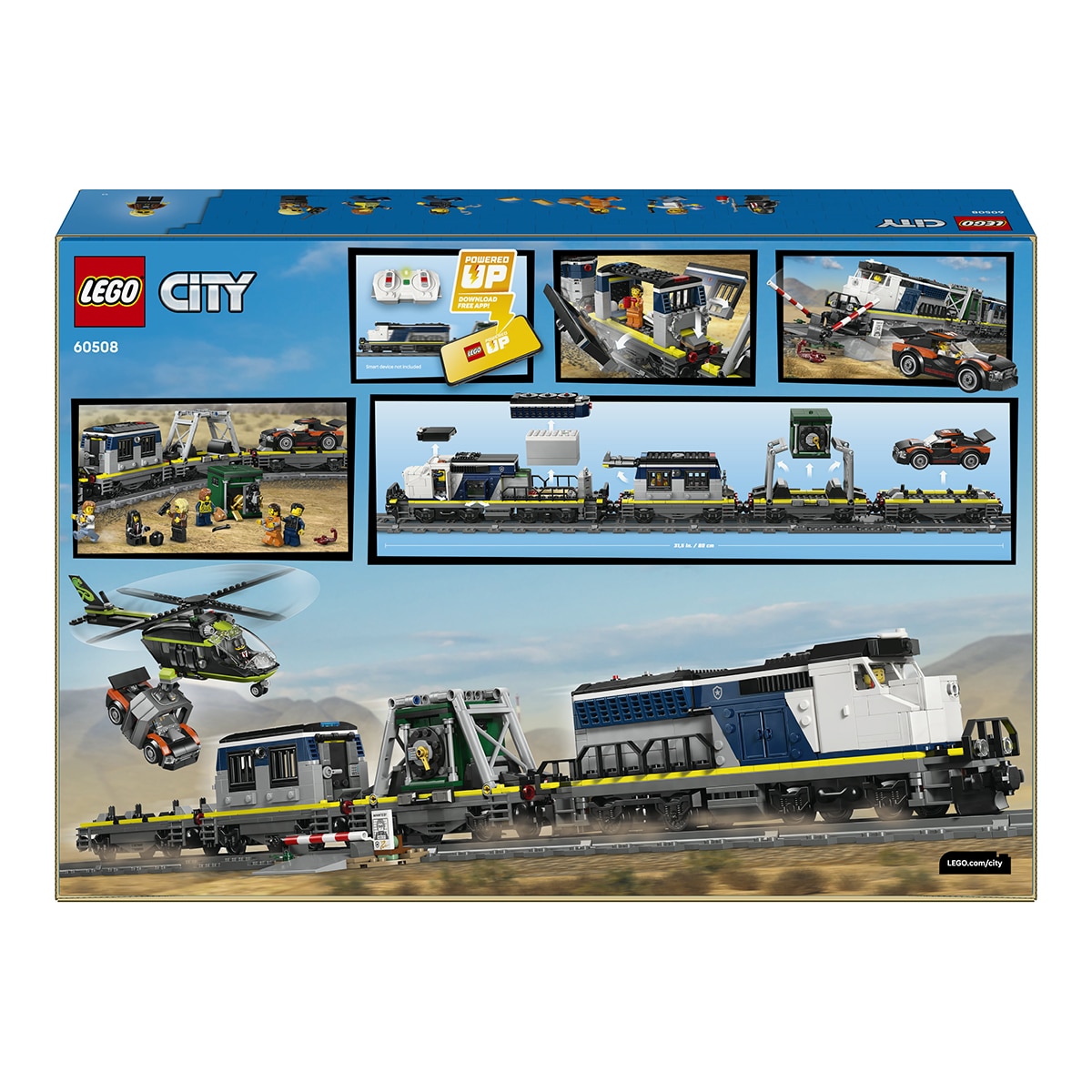 Assalto ao Comboio da Polícia Lego City 4