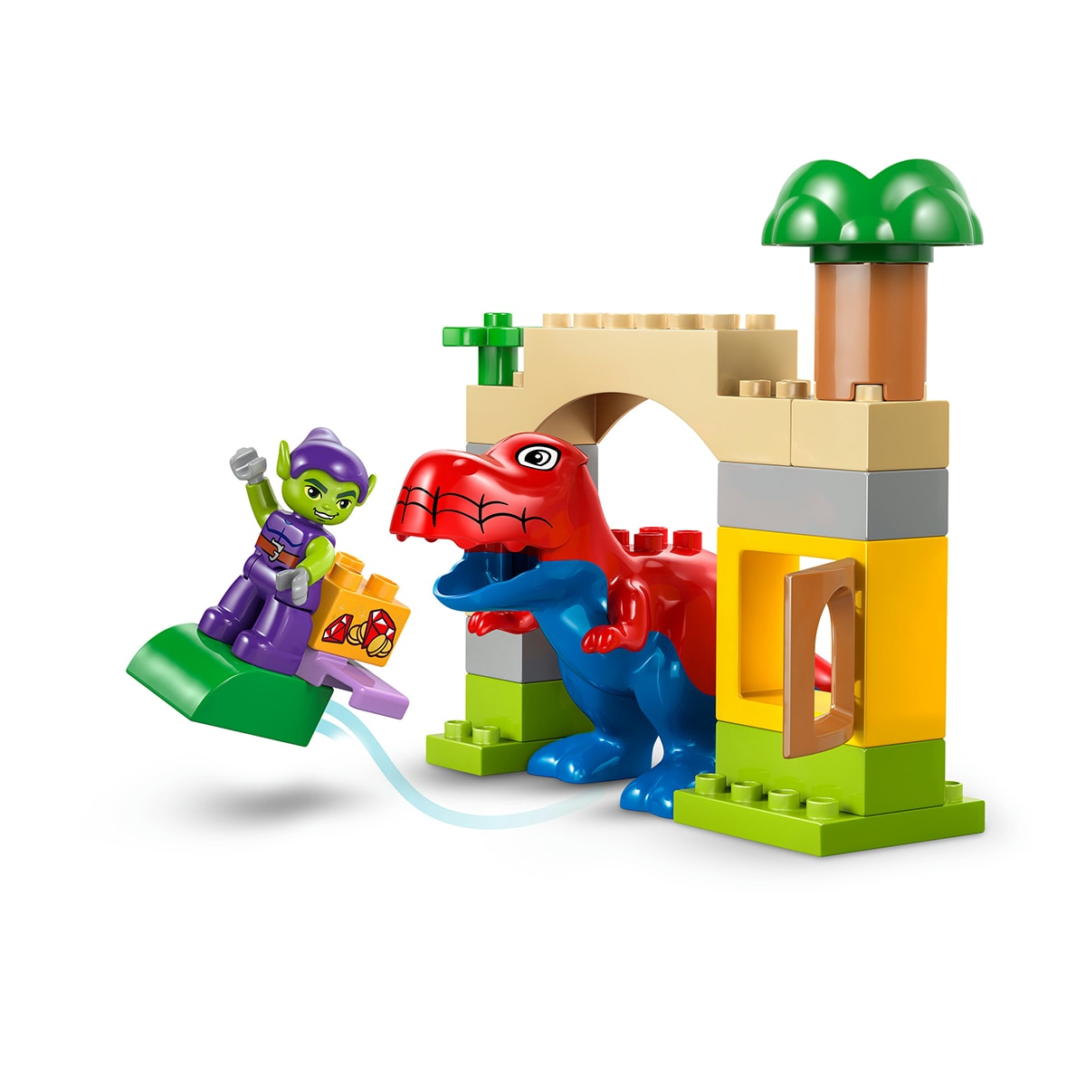 Juego de construcción Dinosaurio Spidey-Rex vs. Duende Verde LEGO Duplo Marvel - 10463 5