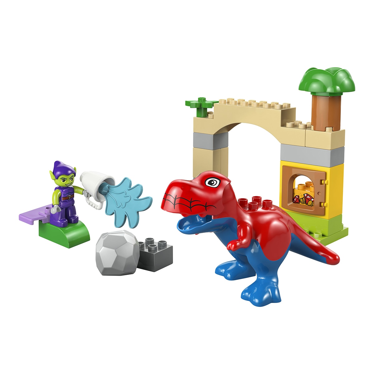 Juego de construcción Dinosaurio Spidey-Rex vs. Duende Verde LEGO Duplo Marvel - 10463 8