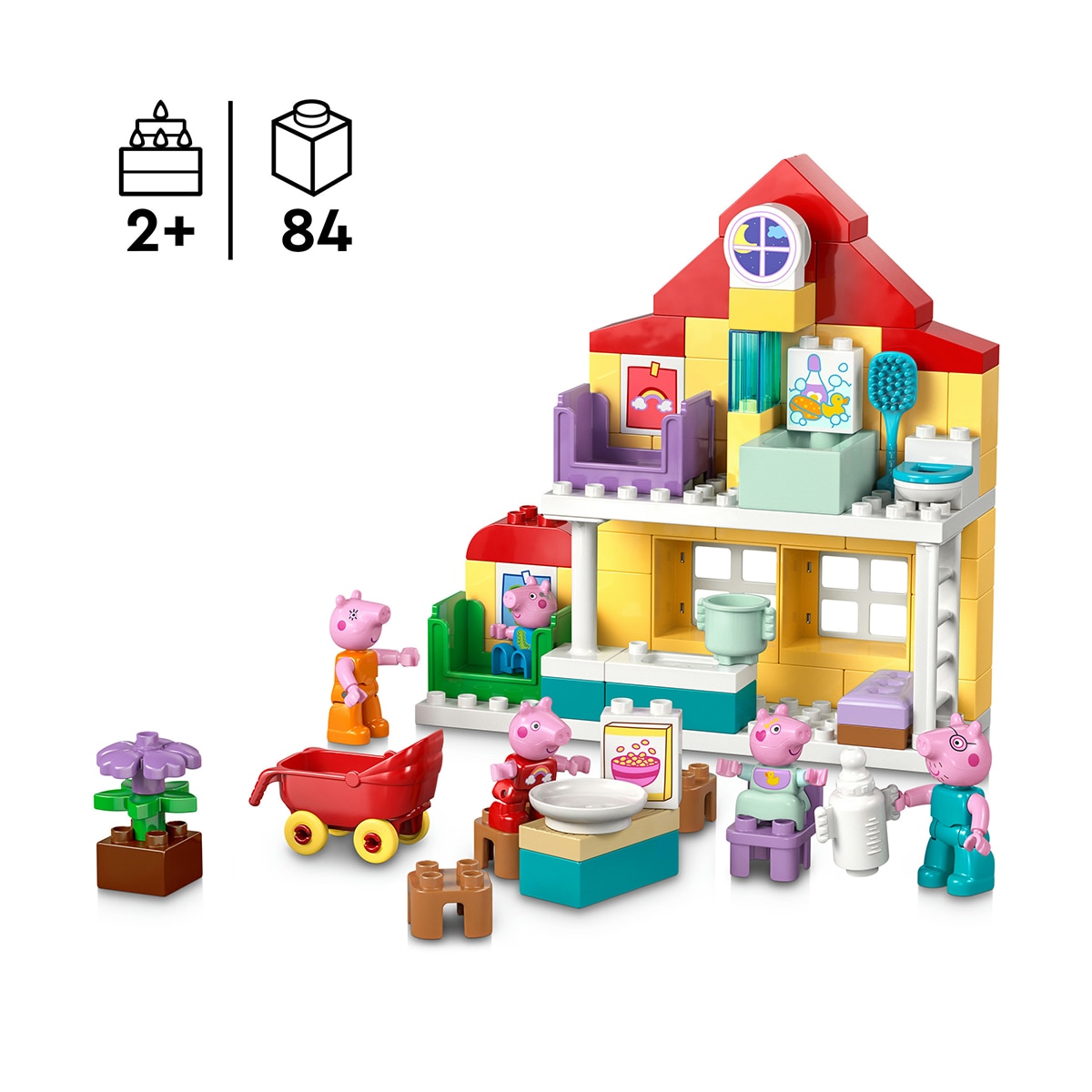 Juego de construcción Casa Familiar LEGO Duplo Peppa Pig - 10467 4