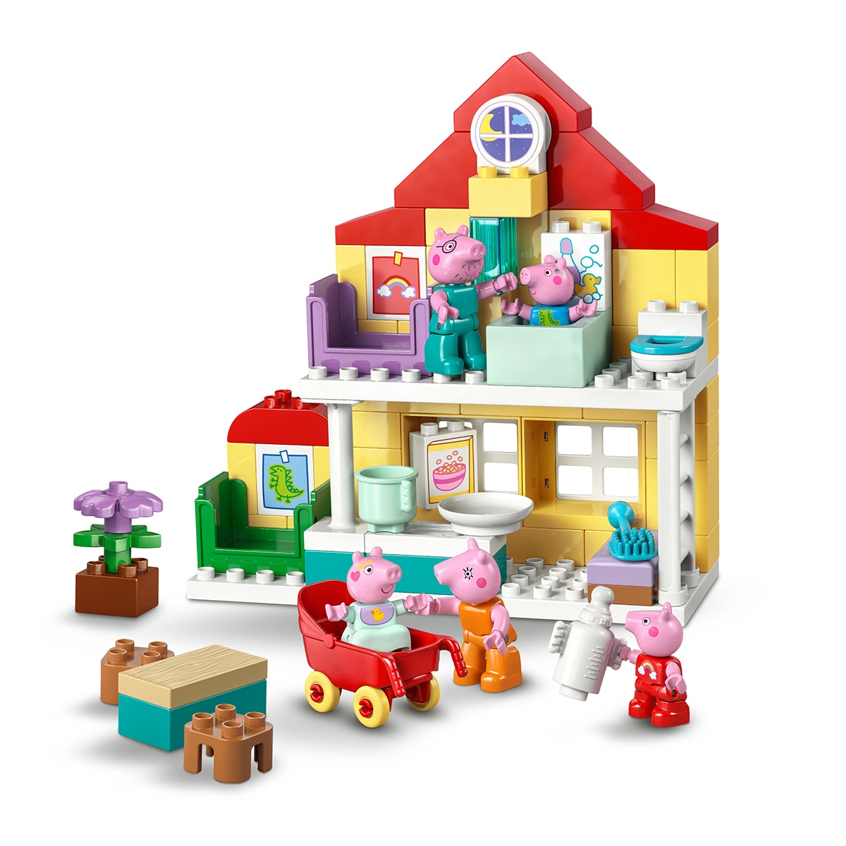 Juego de construcción Casa Familiar LEGO Duplo Peppa Pig - 10467 5