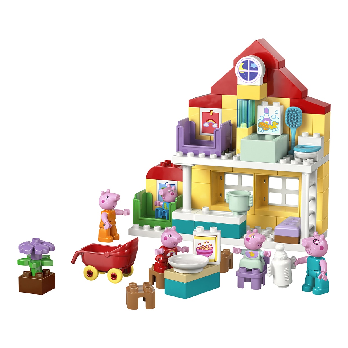 Juego de construcción Casa Familiar LEGO Duplo Peppa Pig - 10467 8