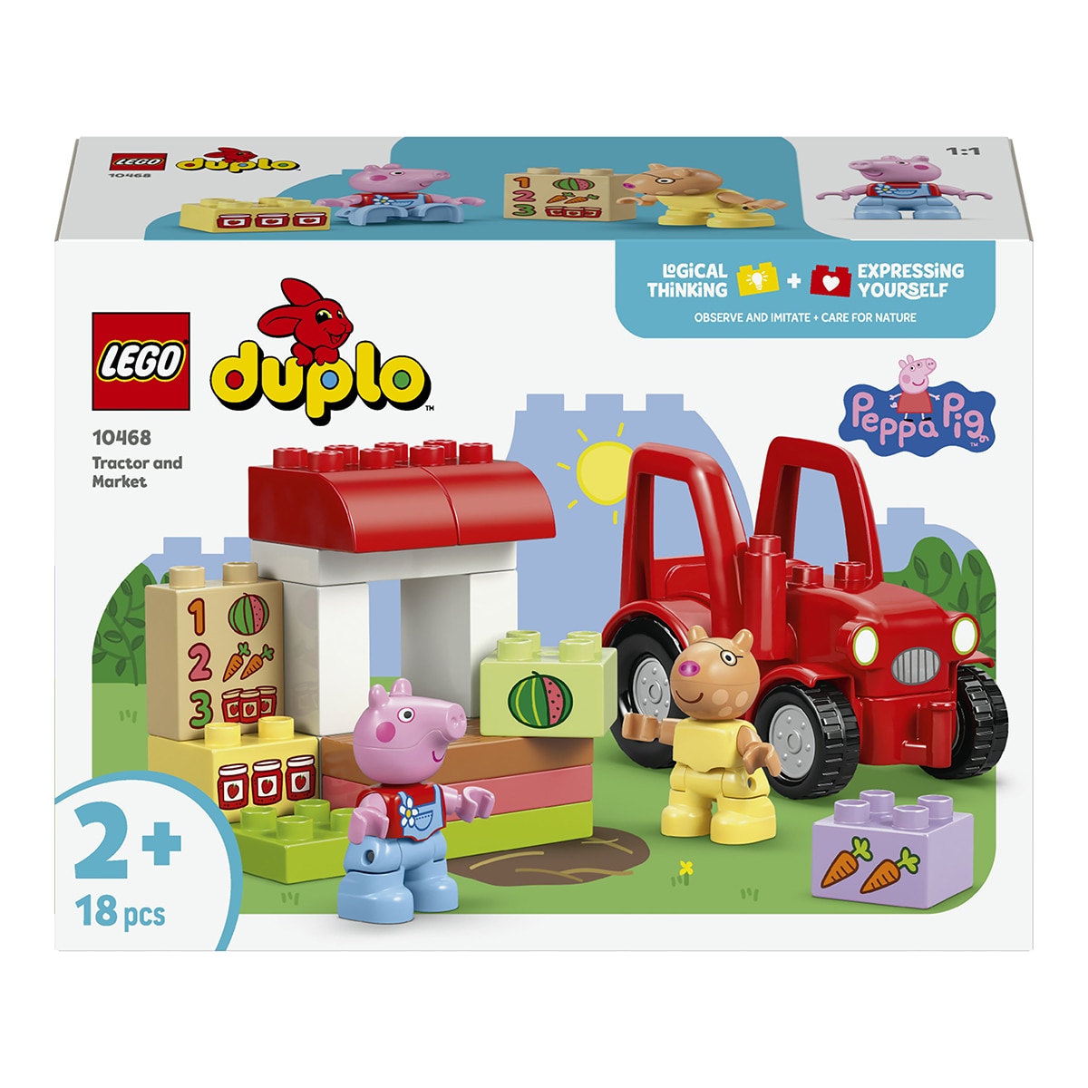 Imagem 0 de LEGO® DUPLO® Porquinha Peppa Trator e Mercado