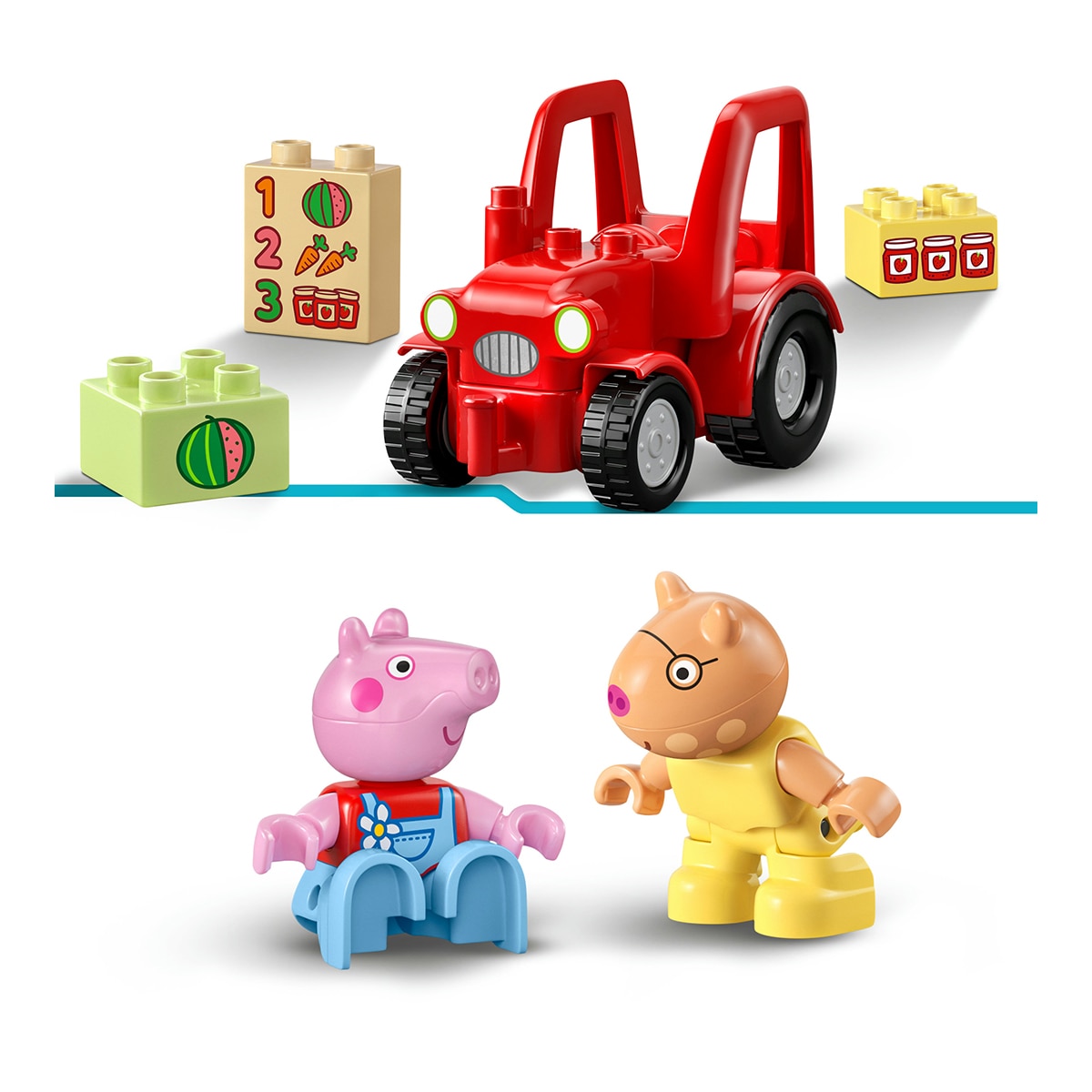 Juego de construcción Tractor y Mercado  LEGO Duplo Peppa Pig - 10468 6
