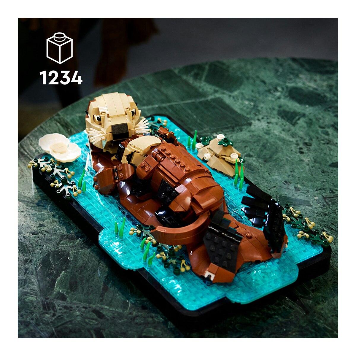 Juego de construcción Nutrias Marinas a Flote LEGO Ideas - 21366 4
