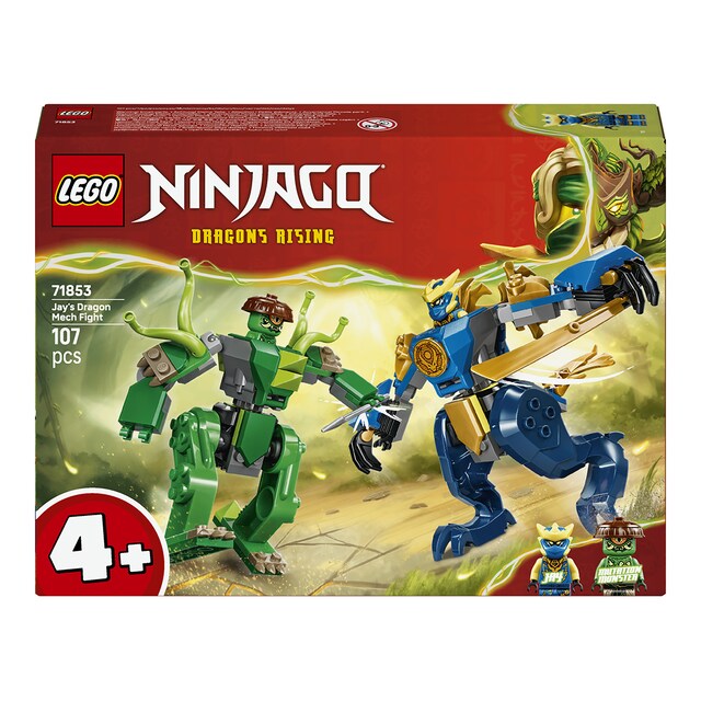 Imagen 0 de Juego de construcción Combate del Meca-Dragón de Jay LEGO Ninjago - 71853