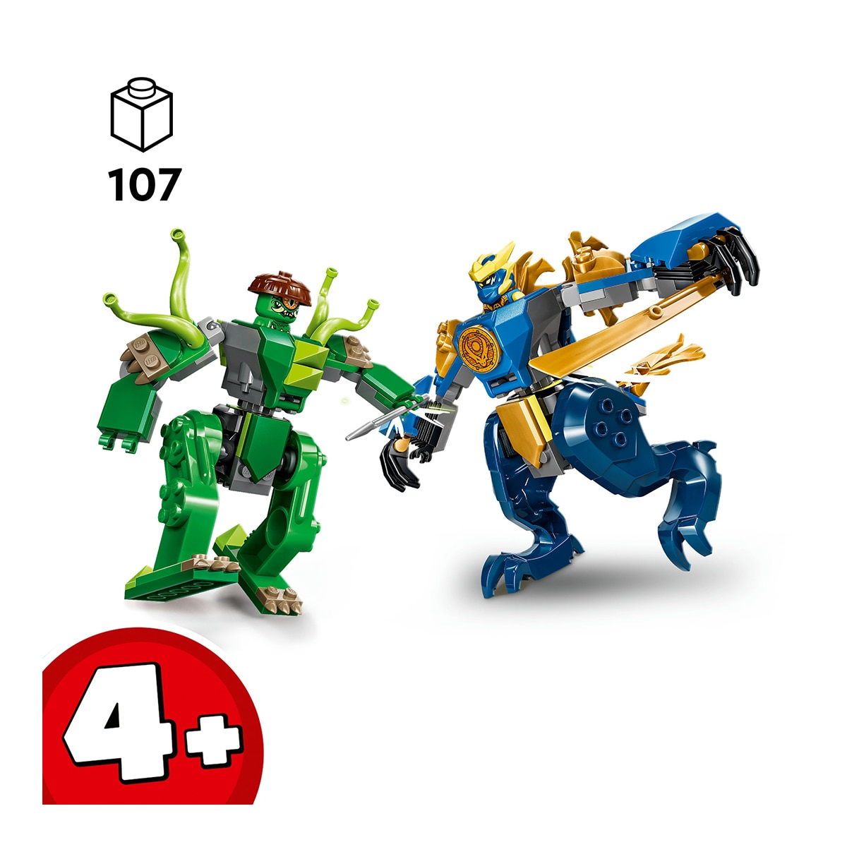Juego de construcción Combate del Meca-Dragón de Jay LEGO Ninjago - 71853 4