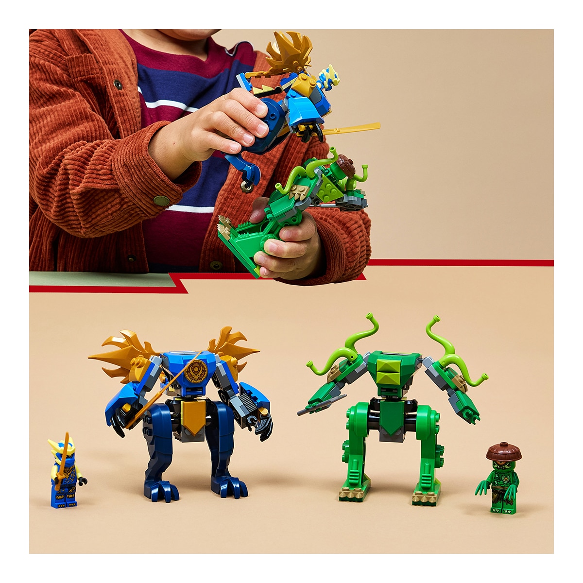 Juego de construcción Combate del Meca-Dragón de Jay LEGO Ninjago - 71853 7
