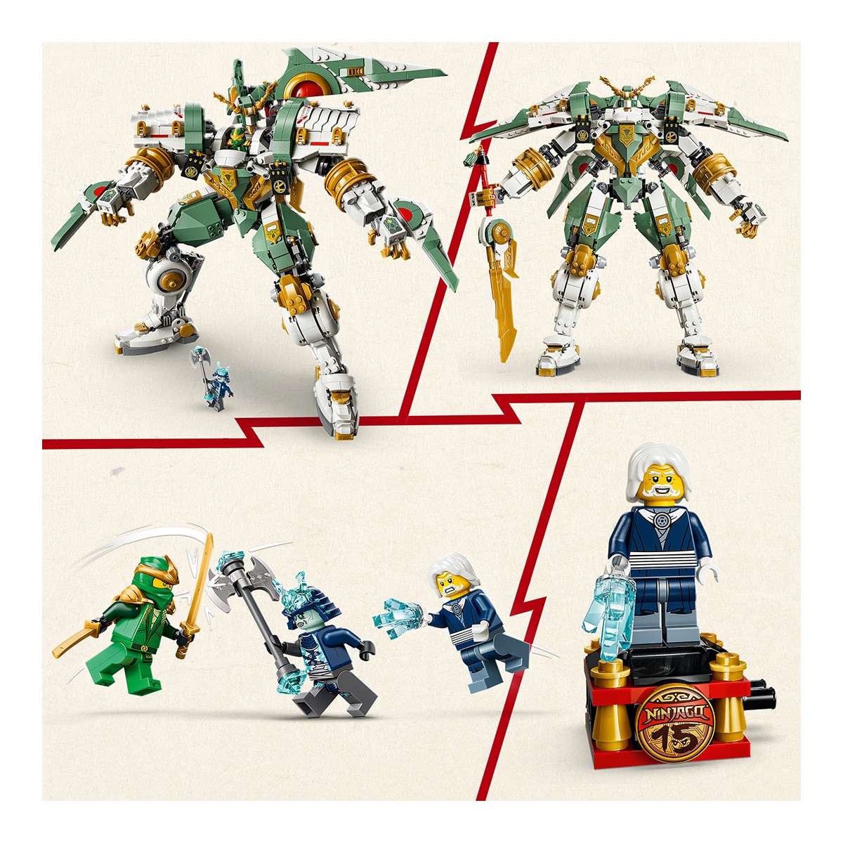 Juego de construcción Titán Robot de Lloyd: 15 Aniversario LEGO Ninjago - 71860 5