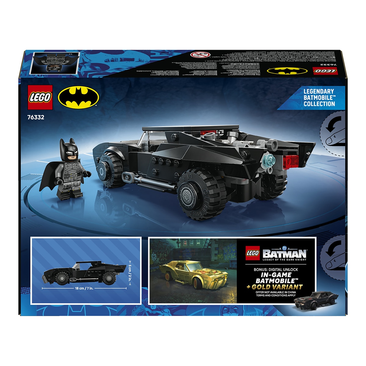 LEGO® DC Batman™: O Batmobile™ do Batman™ 9