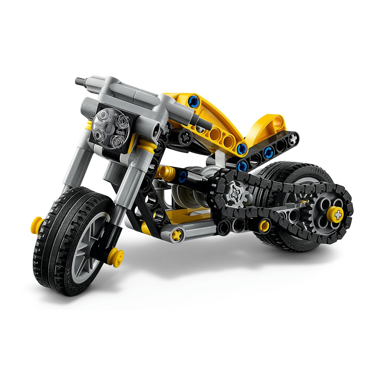 Mota Amarela Lego Technic 5