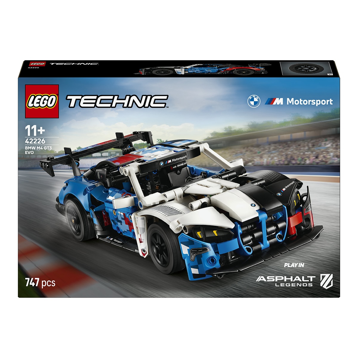 Imagen 0 de Juego de construcción Coche de Carreras BMW M4 GT3 EVO LEGO Technic - 42226