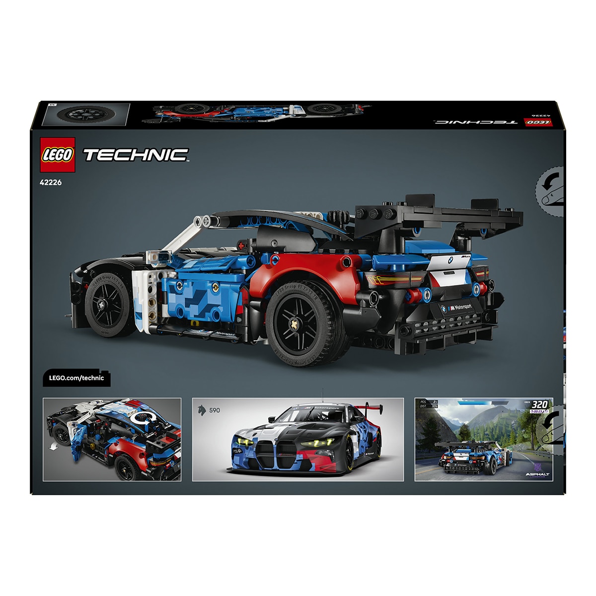 Juego de construcción Coche de Carreras BMW M4 GT3 EVO LEGO Technic - 42226 9