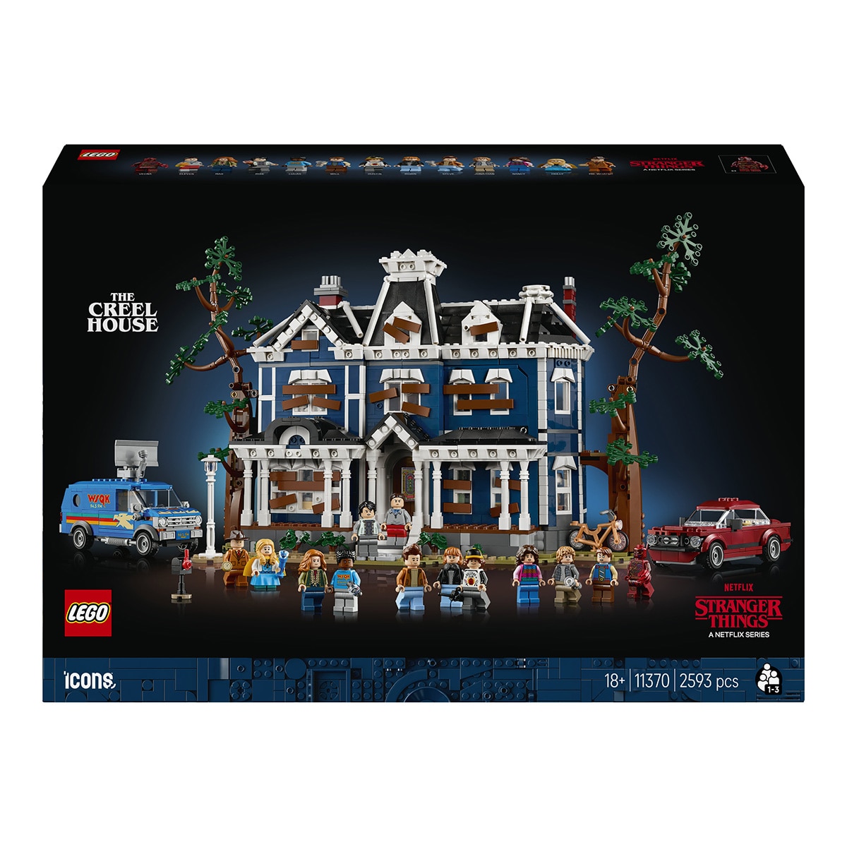 Imagem 0 de Stranger Things: A Casa Creel LEGO Icons - 11370