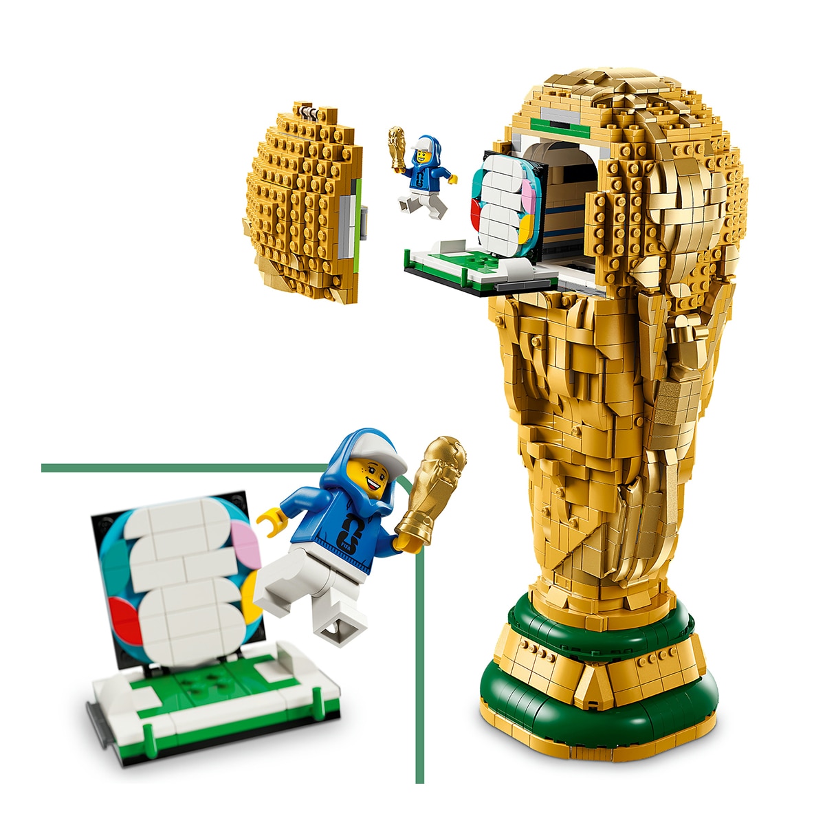 Juego de construcción Trofeo Oficial de la Copa Mundial de la FIFA LEGO Editions Football - 43020 5
