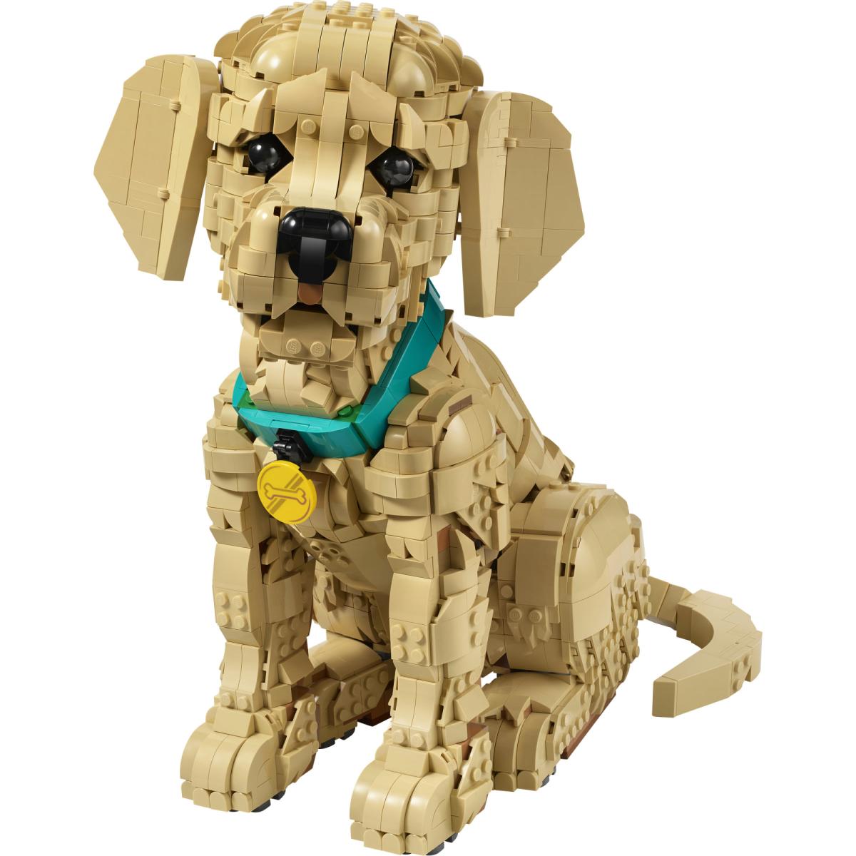 Lego Cachorrinho Golden Retriever Lego Icons 7