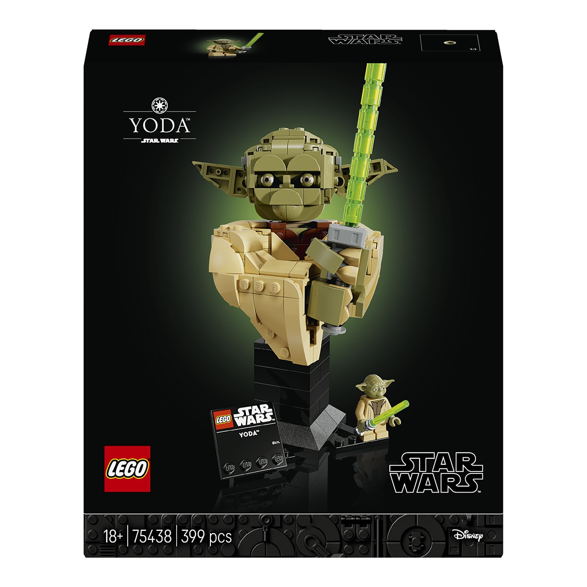 Imagen 0 de Juego de construcción Busto de Yoda LEGO Star Wars TM - 75438