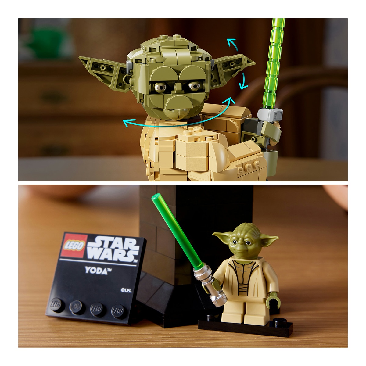 LEGO® Star Wars™ Busto do Yoda™ 6