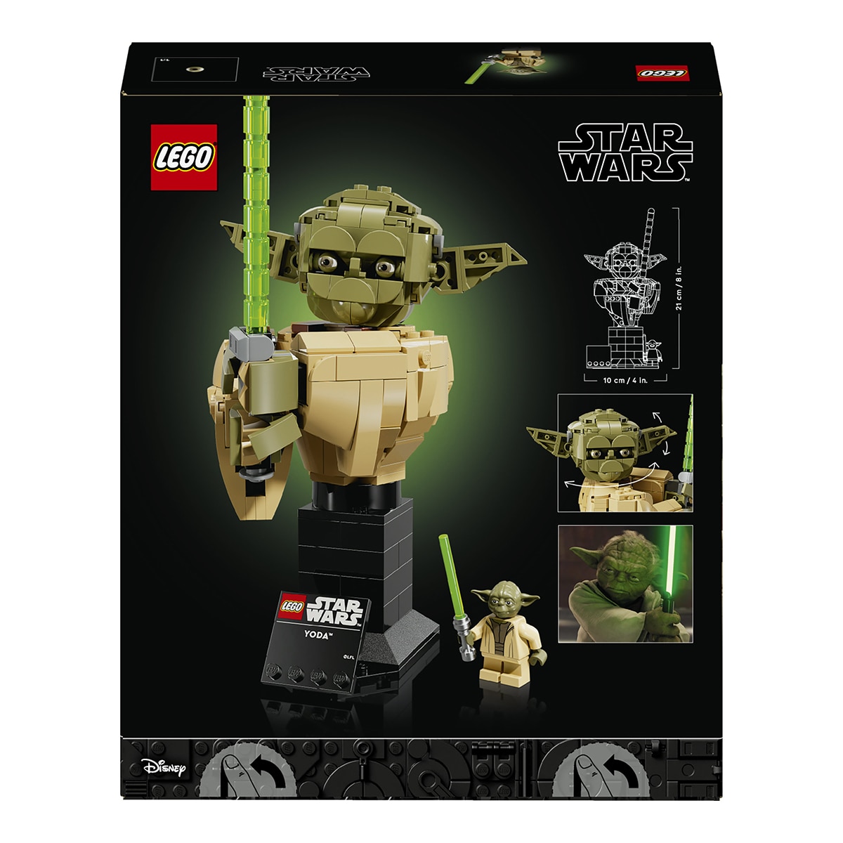 LEGO® Star Wars™ Busto do Yoda™ 8