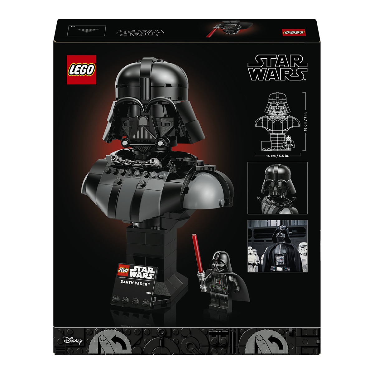 Juego de construcción Busto de Darth Vader LEGO Star Wars TM - 75439 8