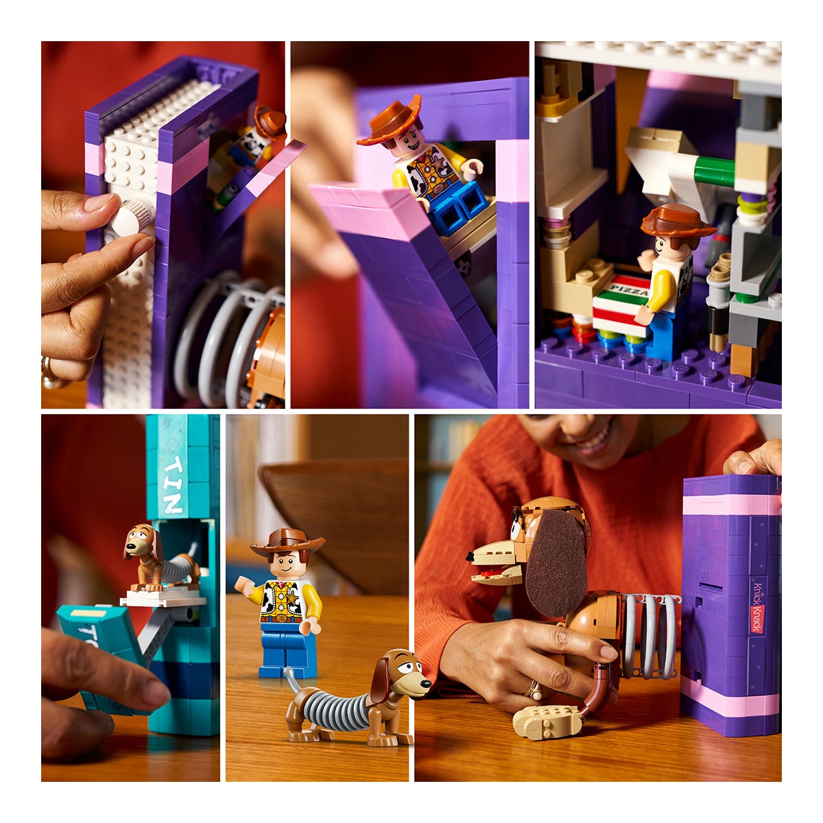 Juego de construcción Toy Story: Sujetalibros de Slinky LEGO Disney Pixar - 43301 6